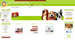Desktop Screenshot of happypawsinc.com